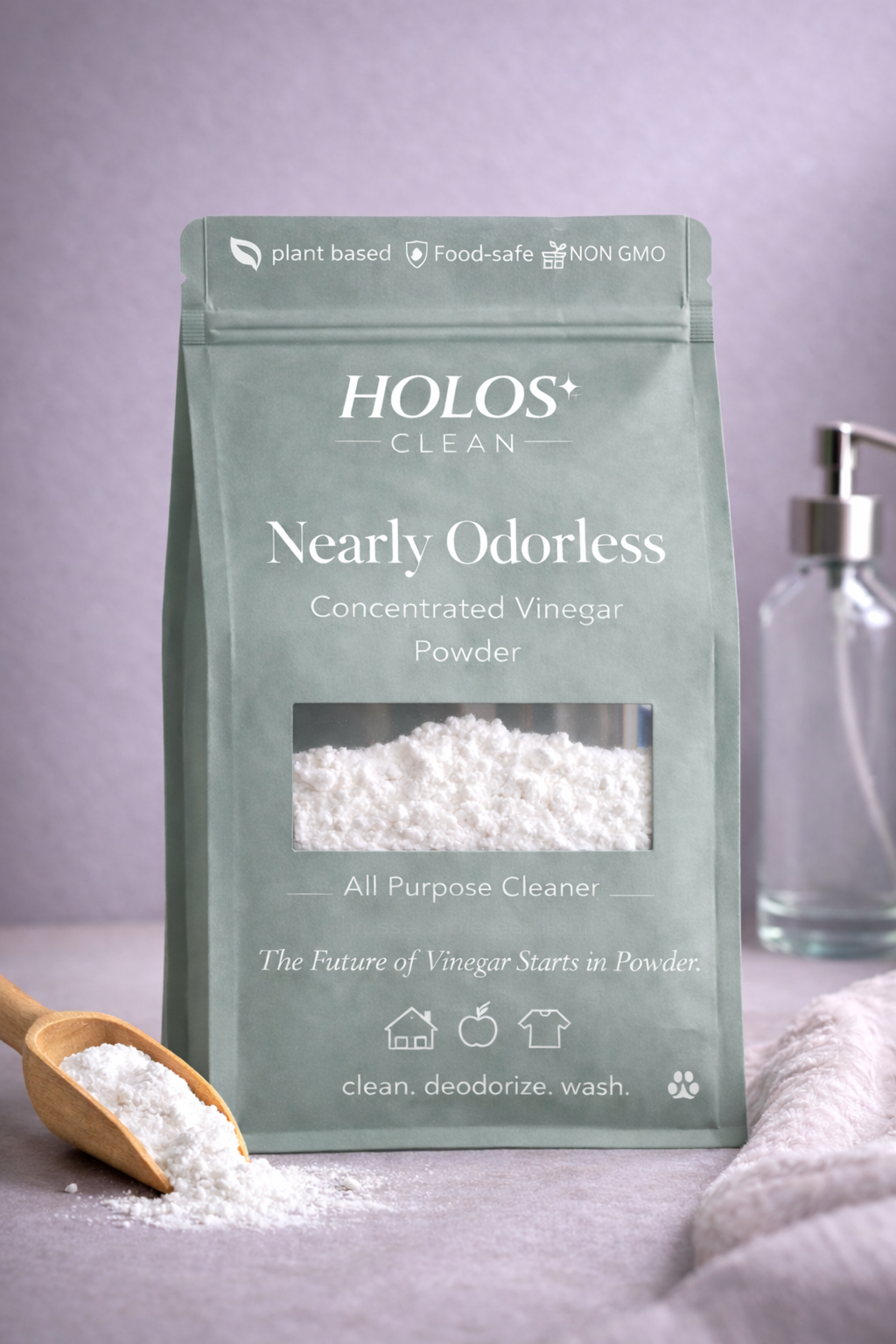 Holos Clean- Cleaning Vinegar Powder  (6.5 oz.)