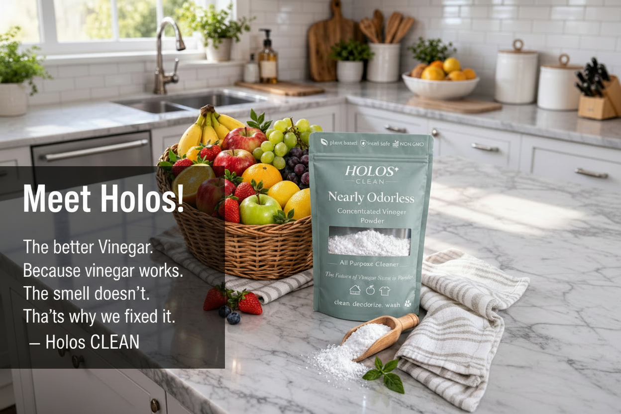 Holos Clean Facebook Cover with Overlay Text